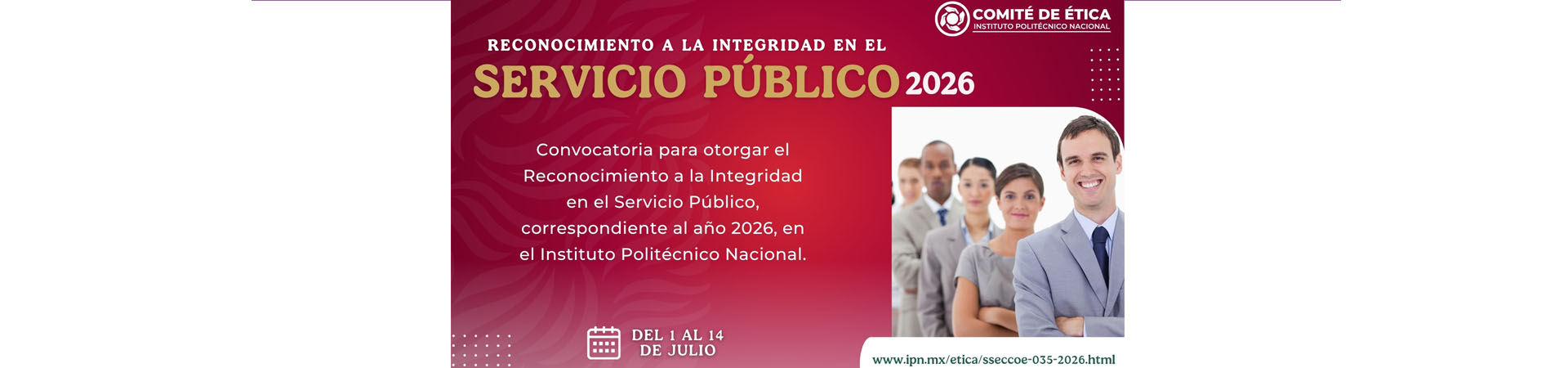 Convocatoria servicio público
