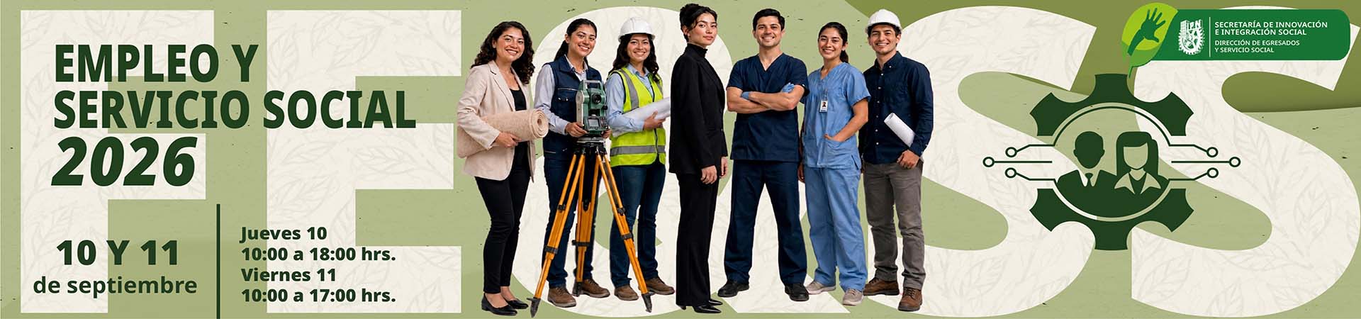 Feria de empleo y servicio social 2026
