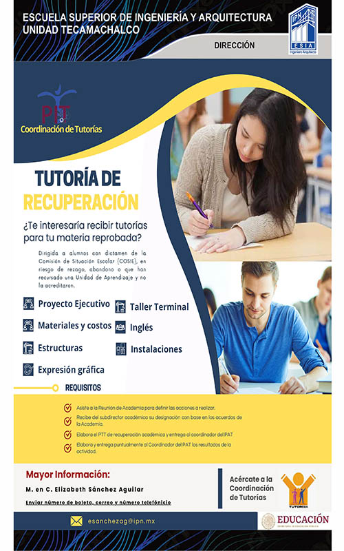 Tutoría de recuperación